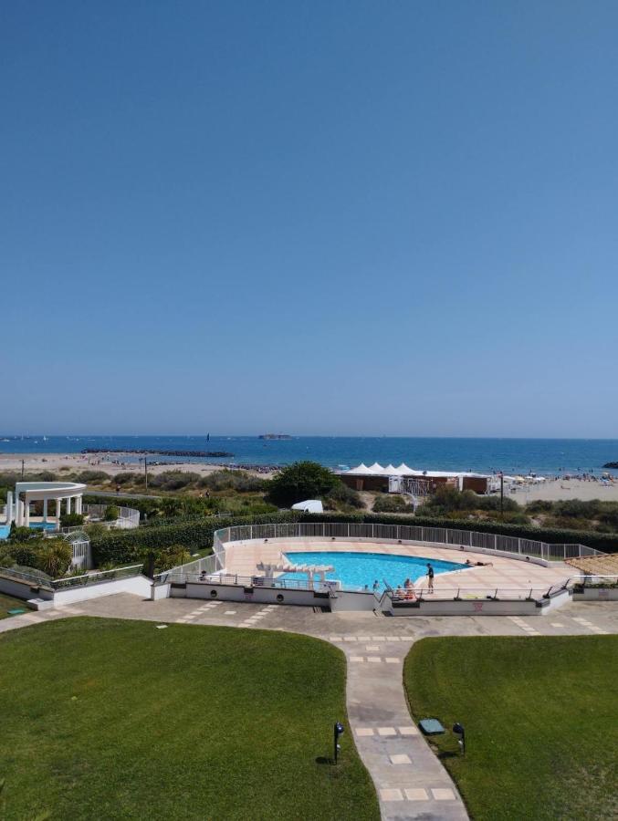 Appartement Vue Mer Le Sunset Agde Bagian luar foto